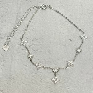 GRA Certified Moissanite Station Bracelet | 3.00mm | 925 Sterling Silver | NEW